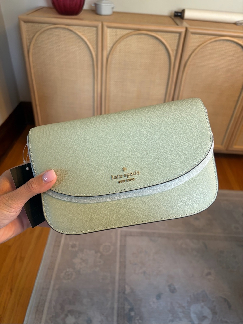 kate spade Pale Mint Leather Crossbody